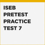 full practice ahead of ISEB Common Pre-tests