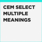 what is Multiple Meanings in CEM Select exams?