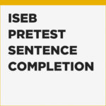 best ISEB Pretest resources for Sentence Completion