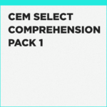 Comprehension (Fiction) exercises for CEM Select