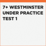 Westminster Under School 7+ online mock tests with answers