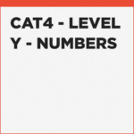 skill practice for the CAT4 Level Y maths exam