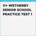 Problem Solving questions for Wetherby Senior School, Year 7 entrance exam