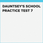 how hard is the Dauntsey's School new online 11+ exam