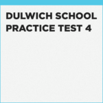 Dulwich College 11+ level practice tests for the online exam