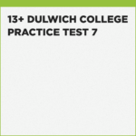 English tutors for the Dulwich College 13+ (13 plus) exam