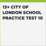 what does the new City of London School 13+ exam include