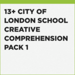 Tutoring for City of London School 13+ Creative Comprehension