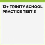Trinity School, Croydon, 13+ test format