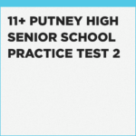 Putney High School 11+ mathematics exercises