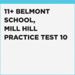 atom mock exams for Belmont School Mill Hill 11+ level