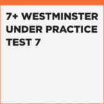 Westminster School 7+ Verbal Reasoning tutors