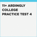 Ardingly College preparation resources for the 11+ exam