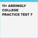 up to date Ardingly College 11+ practice papers