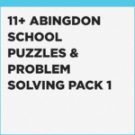 what is puzzles in the Abingdon School 11+ exam