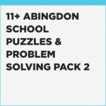 Are puzzles questions in the Abingdon School 11+ exam difficult