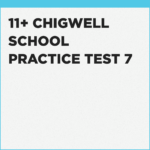Chigwell School mock tests with explanations for 11+ level