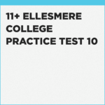 Ellesmere College eleven plus tutorials