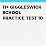 Giggleswick School 11+ past questions with answers