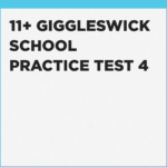 Giggleswick School 11+ exam preparation test with answers